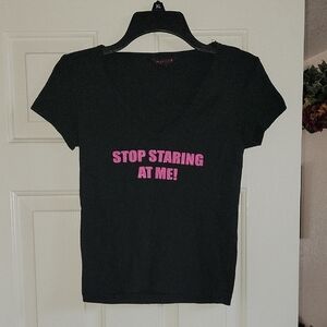 Playboy Shirt with Pink Statement